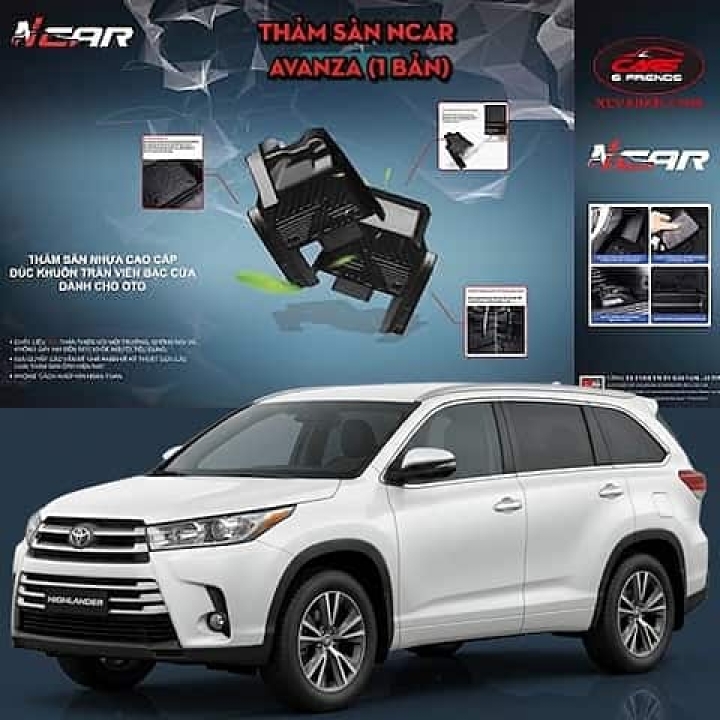 Thảm sàn Ncar cho TOYOTA AVANZA
